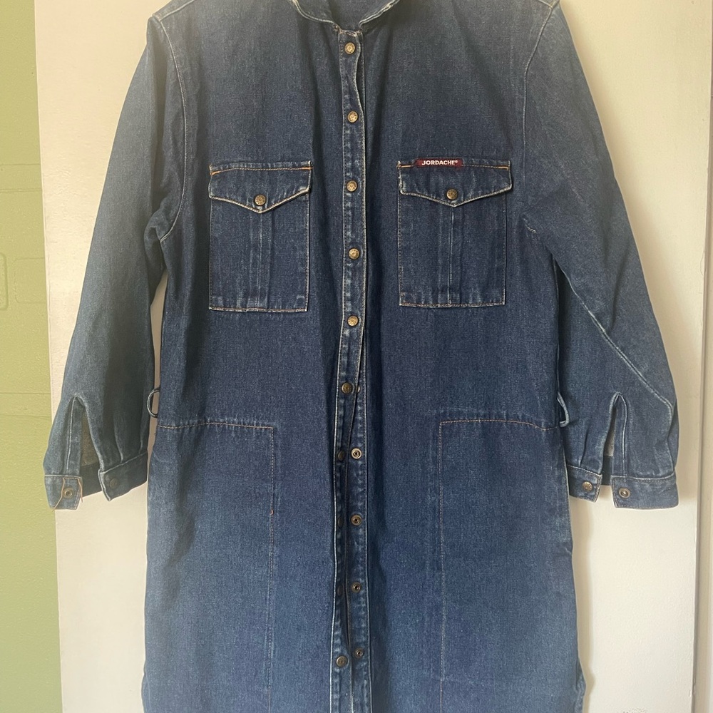 Jordache Denim Longline Jacket